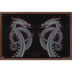 Trends International House of the Dragon - Dragon Framed Wall Poster Prints - 1 of 4