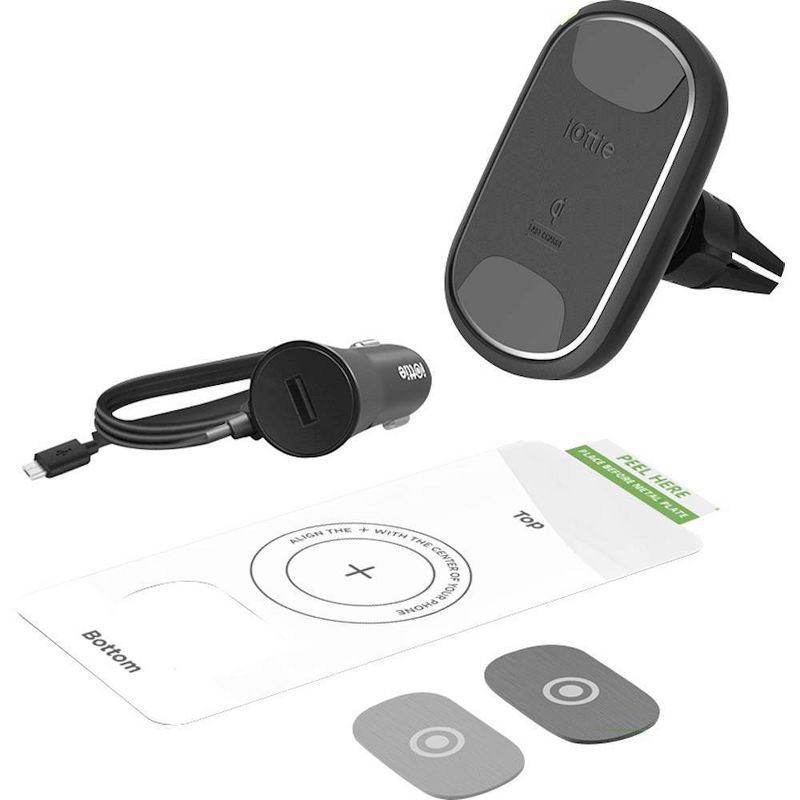 iOttie iTap Wireless 2 Fast Charging Magnetic Air Vent Mount for iPhones and Androids- Black, 6 of 10