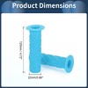 Unique Bargains Bike Handlebar Grips Covers 4.72" Blue 1 Pair - 3 of 4