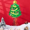 Christmas Tree Pinata - Christmas Decorations XmasTree Party Game with Favor Pull String with Blindfold Bat - 3 of 4