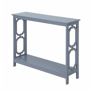 Omega Console Table with Shelf - Breighton Home - 1 of 4