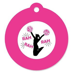 Big Dot of Happiness We've Got Spirit - Cheerleading - Birthday Party or Cheerleader Party Favor Gift Tags (Set of 20) - 1 of 4