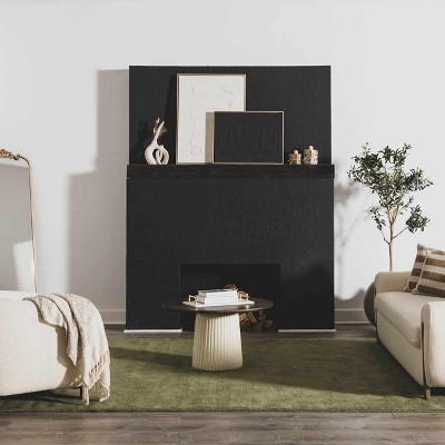 Hauteloom Brockton Solid Wool Sage Green Area Rug