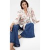 Women's Plus Size Arianna Print Top - natural | CITY CHIC - 4 of 4