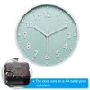 Unique Bargains Battery Operated Silent Non-Ticking 3D Number Quartz Wall Clock 8" - 4 of 4