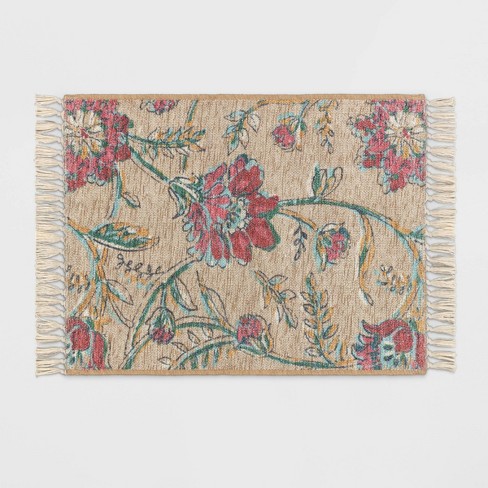 Beige 2'0 x 3'0 Ft Art Deco Area Rug-ot-1159