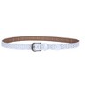 INSPIRE CHIC Women's Carved Multi-Hole Hollow Leather Belts - 3 of 4