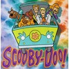 Scooby Doo Tie Dye Gang Mystery Machine Soft Super Plush Blanket 46" X 60" Multicoloured - 3 of 3