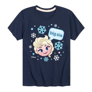 Boys' - Disney - Sis Big Elsa Short Sleeve Graphic T-Shirt - 1 of 4