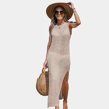 Women's Cutout Bodycon Maxi Cover-Up Dress - Cupshe