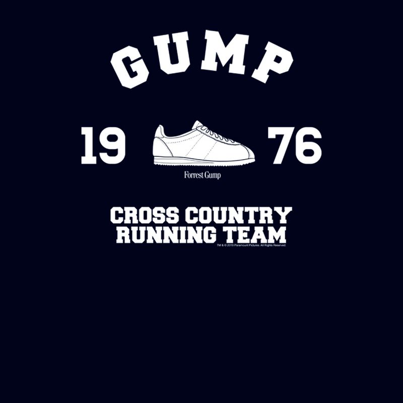 Men's Forrest Gump Cross Country Running Team T-Shirt, 2 of 6