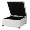 Ridstar Storage Ottoman For Living Room & Bedroom-Gray - 2 of 4