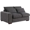 TIRAMISUBEST 112 inch Tatman Linen Blend Sectional 2 Ottomans Modular Chaise Glam Living Room Removable Cushions Minimal Tool Assembly - 3 of 4