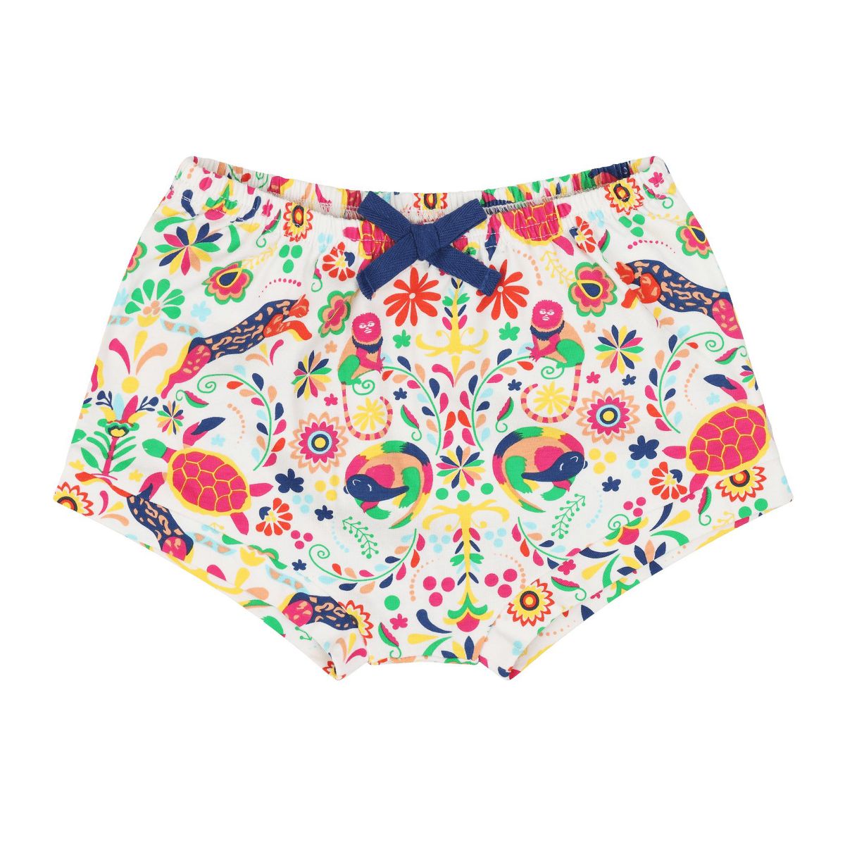 Mixed Up Clothing Suave Baby Tee and Bloomer Shorts Set - Animal Arabesque - thumbnail 5