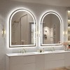 Apmir Super Bright 192 LEDs/m LED Lighted Anti-Fog Tempered Glass Arched Bathroom/Vanity Mirror with ETL & 3-Year Warranty - 3 of 4