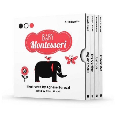 Baby Montessori Boxed Set - by  Chiara Piroddi (Hardcover)