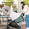 KeaBabies Car Seat Cover for Babies, Multi-Use Nursing Cover, Infant Carseat Cover, Breastfeeding Cover, Stroller Cover - 3 of 4