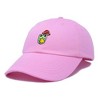 Dalix Mushroom Frog Unicorn Embroidered Cotton Dad Hat Baseball Cap Adjustable Mens Womens - 4 of 4