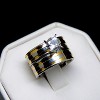 Fawn Wedding Ring Set for Women Stainless Steel Engagement and Band Ginger Lyne Collection - image 2 of 4