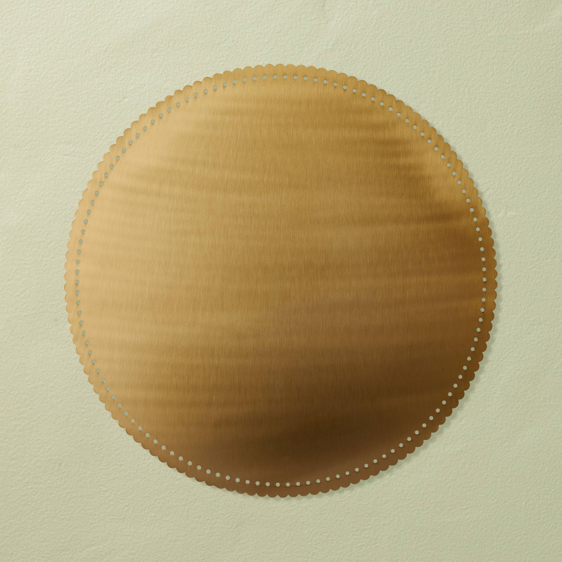 Metal Scalloped Charger - Hearth & Hand™ with Magnolia
