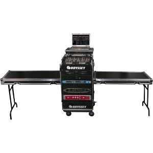 Odyssey Deluxe Dual Table Glide Style Combo Rack - 1 of 1