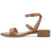 Journee Collection Womens Gigie Ankle Strap Stacked Heel Sandals - 2 of 4