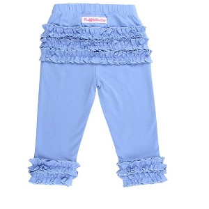 RuffleButts Baby/Toddler Girls Ruffle Leggings with Signature Rear Ruffles - 1 of 2