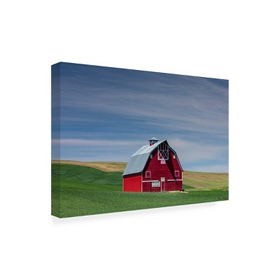 David Drost Red Palouse Barn I Canvas Art : Target