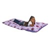 Disney Raya and the Last Dragon Mythic Pop with Ongis Lavender, Purple, and Magenta Flowers Deluxe Easy Fold Toddler Nap Mat - 2 of 4