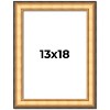 PosterPalooza | Traditional Gold Picture Frame - UV Acrylic, Foam Board Backing, Hanging Hardware - 2 of 4
