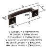 Amerock Ville Cabinet or Drawer Pull - 3 of 4