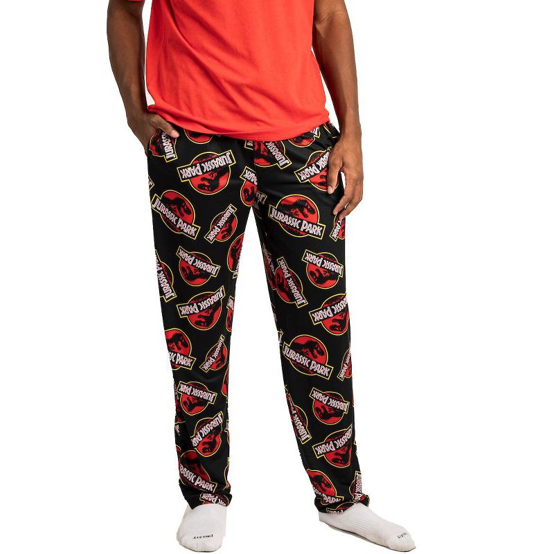 Jurassic Park Movie Logo Men's 2-Pack Pajama Set, 4 of 7