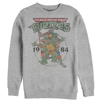 Men's Teenage Mutant Ninja Turtles 1984 Heroes T-Shirt - Athletic Heather -  Large