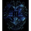 Men's Harry Potter Hogwarts Houses Blue Crest Pull Over Hoodie - 2 of 4