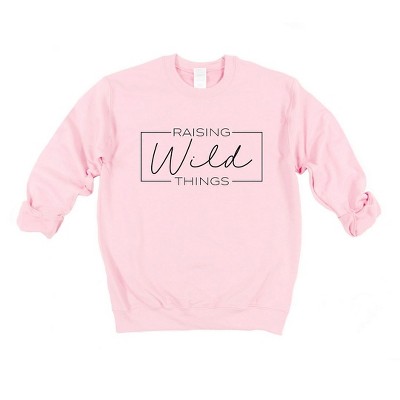 Simply Sage Market Women's Graphic Sweatshirt Raising Wild Things