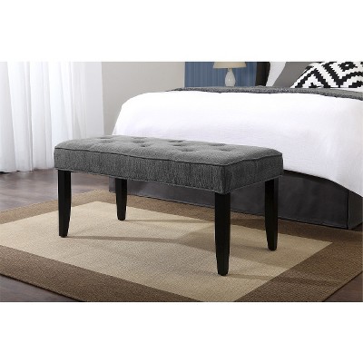 target end of bed bench
