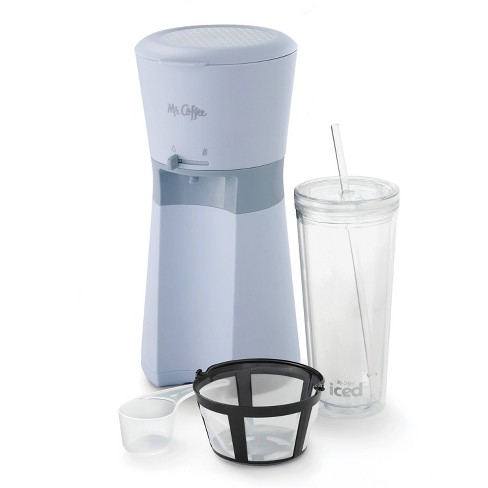 Mr. Coffee Iced Coffee Maker With Reusable Tumbler And ...