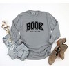 Simply Sage Market Women's Book Weather Varsity Long Sleeve Garment Dyed Tee - 2 of 2