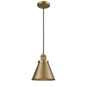 Appalachian - 1 Light Cord Hung Mini Pendant In Traditional Style-10 Inches Tall and 8 Inches Wide - 1 of 1