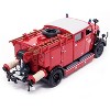 1950 Mercedes Benz TLF-15 Fire Engine Red 1/43 Diecast Model by Road Signature - 4 of 4