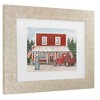 Trademark Fine Art - James Wiens Country Truck I Matted Framed Art - 3 of 4