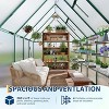 Coucheta 6x9ft Aluminum-Framed Greenhouse Collection - Polycarbonate Walk-in with Roof Vent & Lockable Door, Multiple Colors - 3 of 4