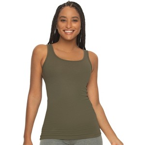 Felina Cotton Ribbed Tank Top - Class Tank Top for Women, Workout Tank Top For Women (Color Options Available) - 1 of 2