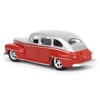 1/64 1947 Ford Fordor Super Deluxe Red Silver California Lowriders 4 63050-A - 4 of 4