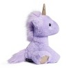 FAO Schwarz 6" Sparklers Lavender Gold Baby Unicorn Toy Plush - 3 of 4