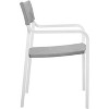 Modway Raleigh Stackable Outdoor Patio Aluminum Dining Armchair - 2 of 3