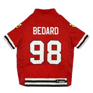 NHL Chicago Blackhawks Connor Bedard Pets Jersey - L - 1 of 4