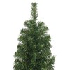 vidaXL Slim Artificial Christmas Tree with Stand Green 7 ft PVC - 4 of 4