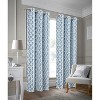 RT Designer Collection Justice Printed 2 Pack Blackout Luxurious Decorative Grommet Curtain Panel 36" x 84" Blue - 2 of 4