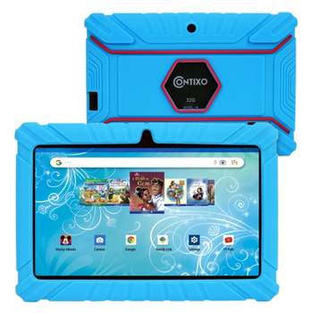 Contixo 7" Kids Tablet 32GB, 50+ Disney Storybooks, Kid-Proof Case (2023 Model)